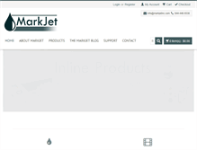 Tablet Screenshot of inkjetmarkingandcoding.com